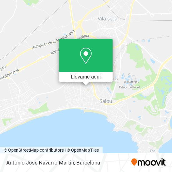 Mapa Antonio José Navarro Martin