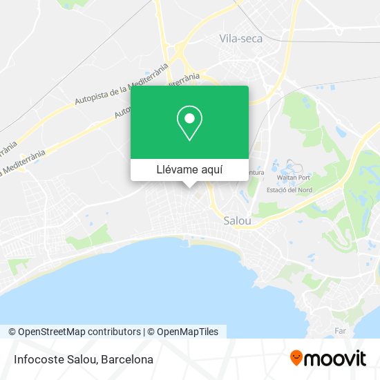 Mapa Infocoste Salou