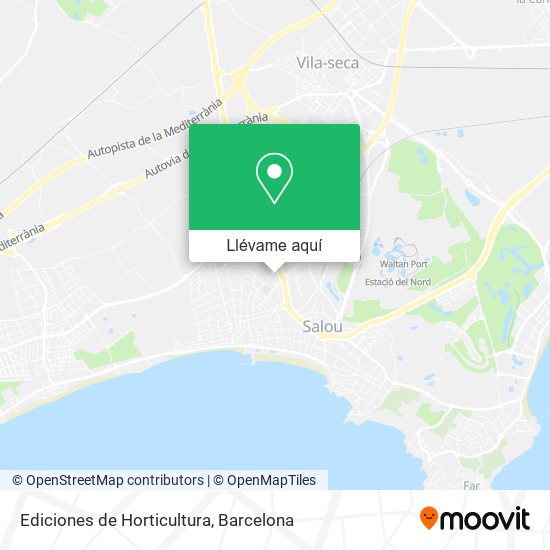 Mapa Ediciones de Horticultura