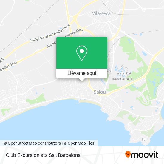 Mapa Club Excursionista Sal