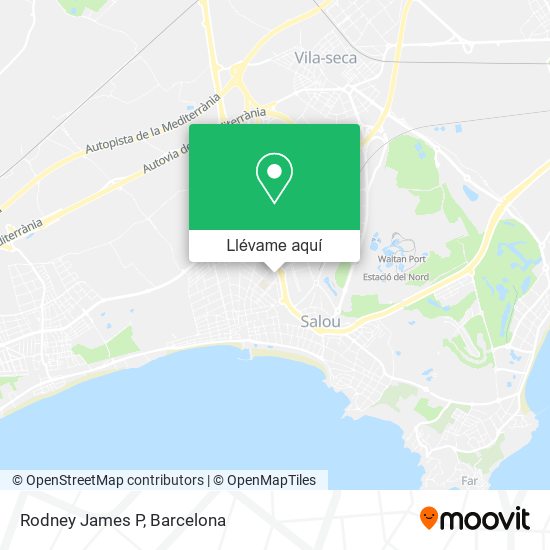 Mapa Rodney James P