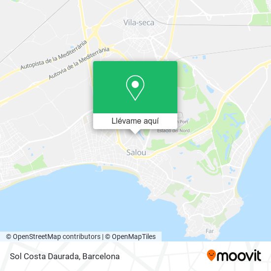 Mapa Sol Costa Daurada