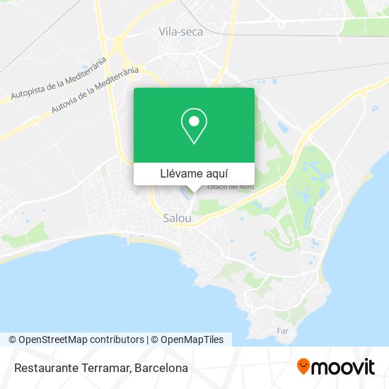 Mapa Restaurante Terramar