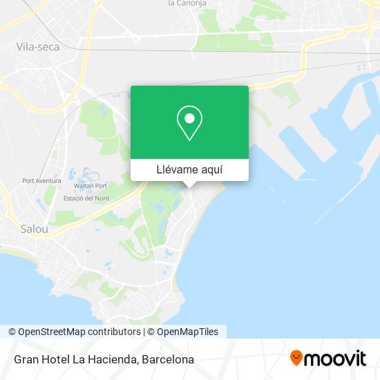 Mapa Gran Hotel La Hacienda