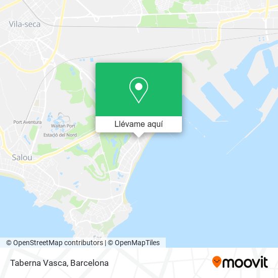Mapa Taberna Vasca