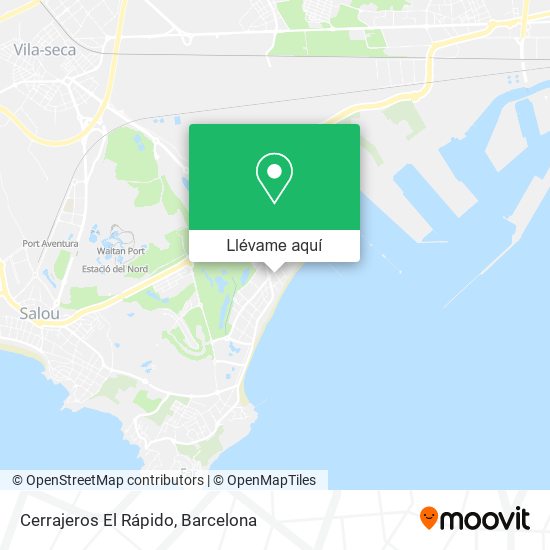 Mapa Cerrajeros El Rápido