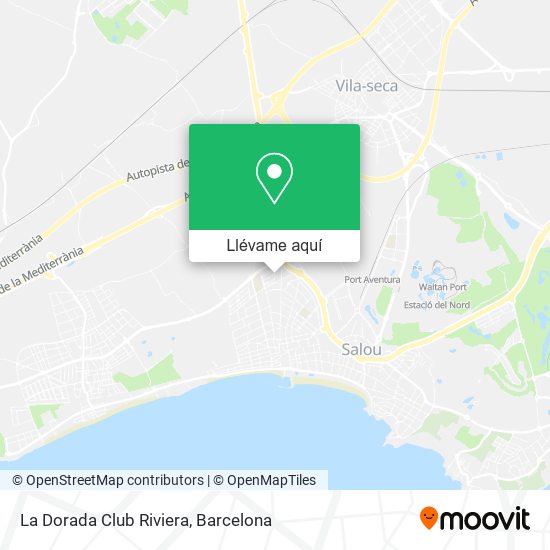 Mapa La Dorada Club Riviera