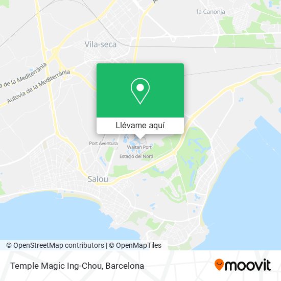 Mapa Temple Magic Ing-Chou