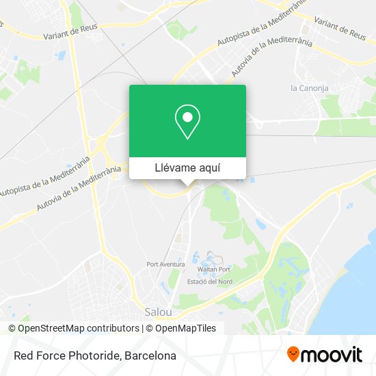 Mapa Red Force Photoride