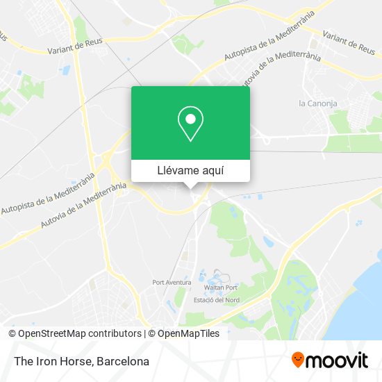 Mapa The Iron Horse