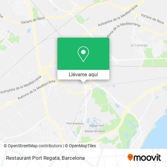 Mapa Restaurant Port Regata