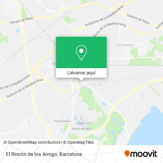 Mapa El Rincón de los Amigo
