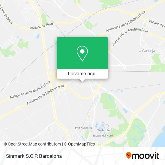 Mapa Sinmark S.C.P