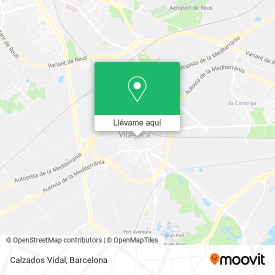 Mapa Calzados Vidal