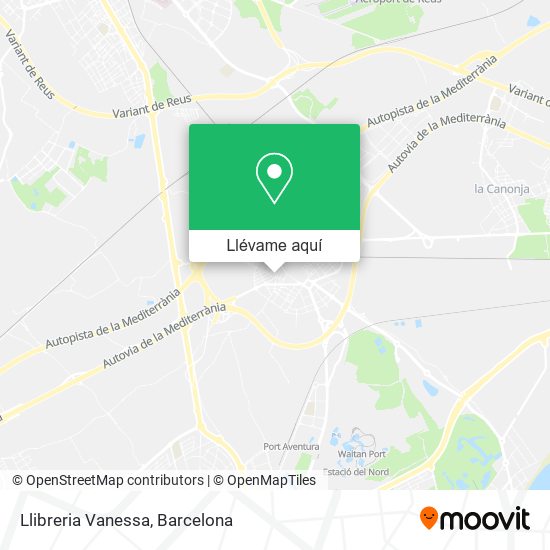 Mapa Llibreria Vanessa