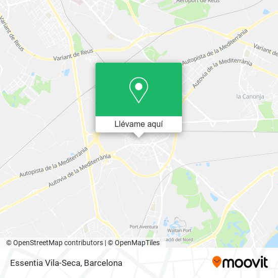 Mapa Essentia Vila-Seca
