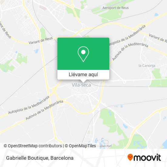Mapa Gabrielle Boutique