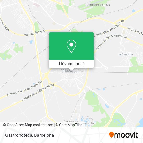 Mapa Gastronoteca