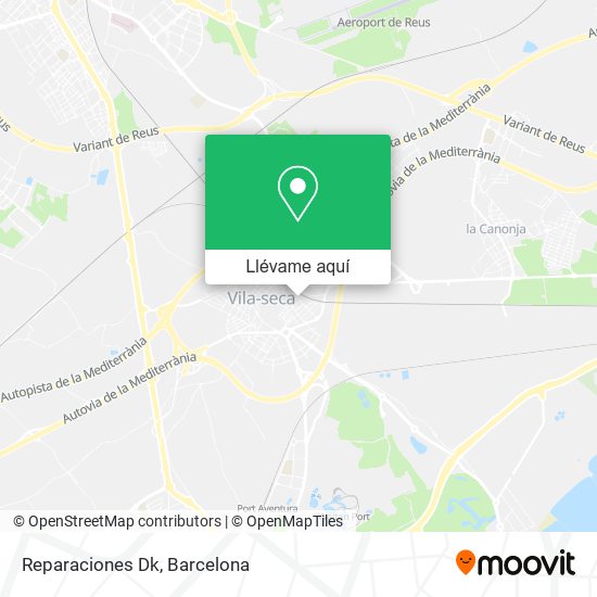 Mapa Reparaciones Dk