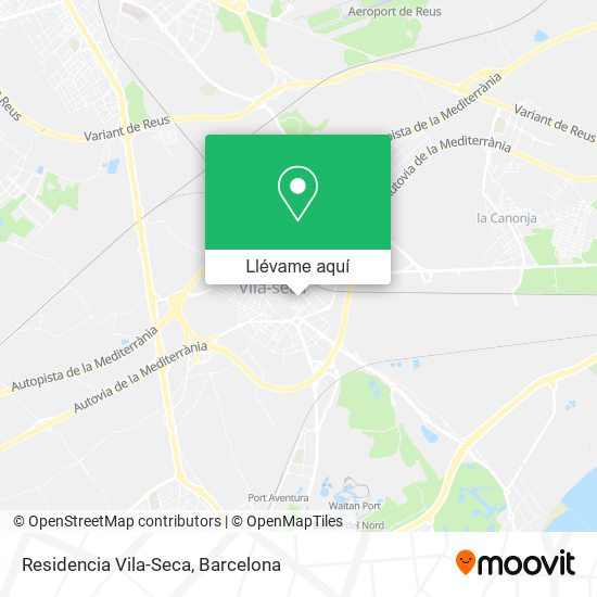 Mapa Residencia Vila-Seca