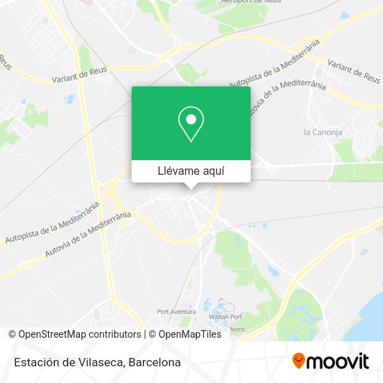 Mapa Estación de Vilaseca