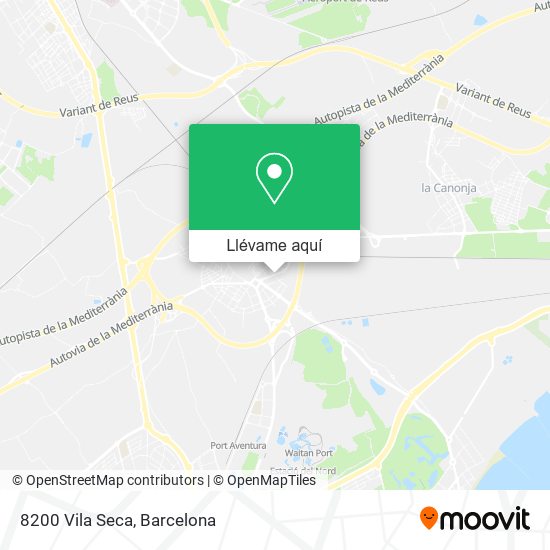 Mapa 8200 Vila Seca