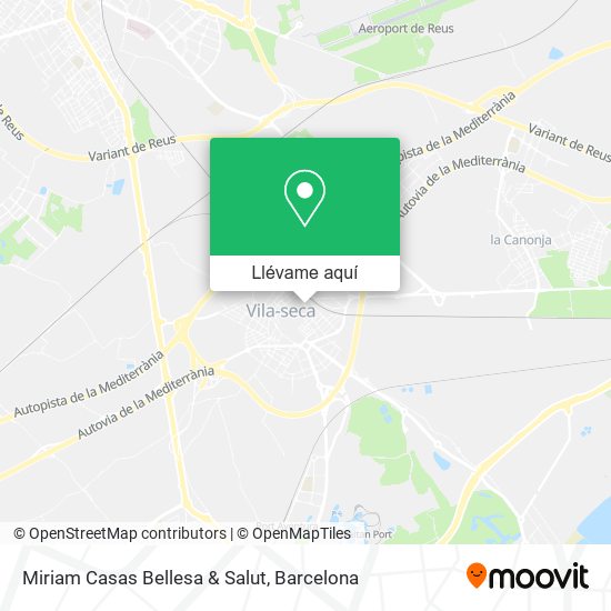 Mapa Miriam Casas Bellesa & Salut
