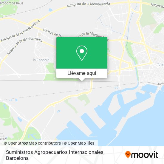 Mapa Suministros Agropecuarios Internacionales