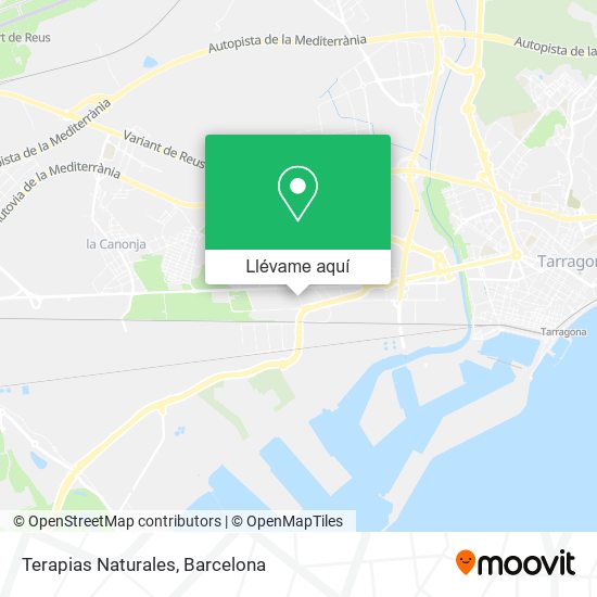 Mapa Terapias Naturales