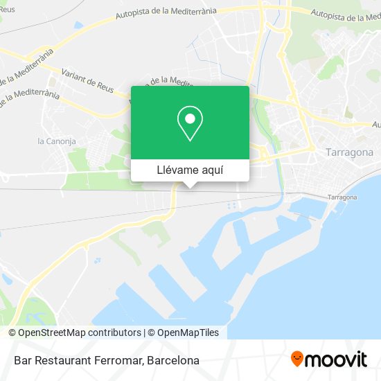 Mapa Bar Restaurant Ferromar