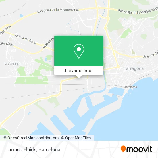 Mapa Tarraco Fluids