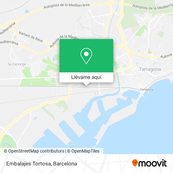 Mapa Embalajes Tortosa