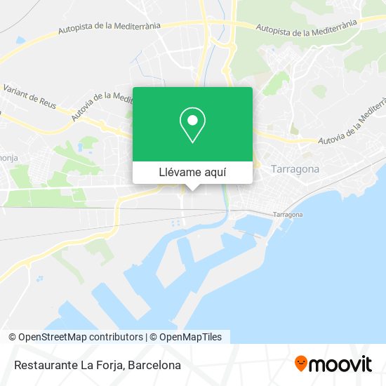 Mapa Restaurante La Forja