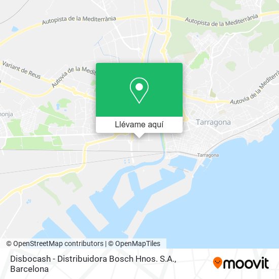 Mapa Disbocash - Distribuidora Bosch Hnos. S.A.