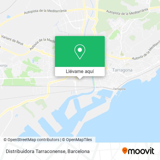 Mapa Distribuidora Tarraconense
