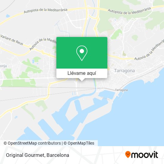 Mapa Original Gourmet