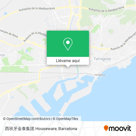 Mapa 西班牙金泰集团 Houseware