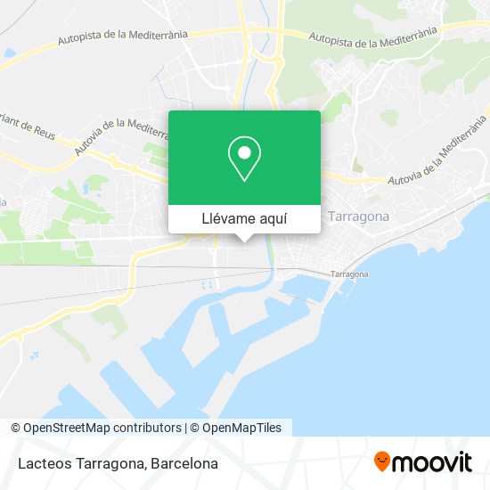Mapa Lacteos Tarragona