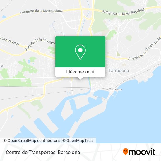 Mapa Centro de Transportes