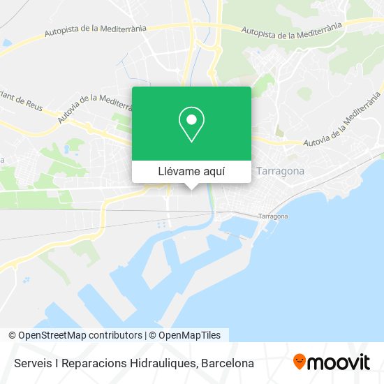 Mapa Serveis I Reparacions Hidrauliques