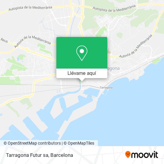 Mapa Tarragona Futur sa