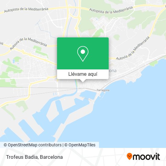Mapa Trofeus Badia