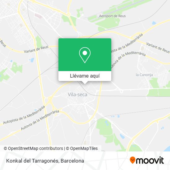 Mapa Konkal del Tarragonés