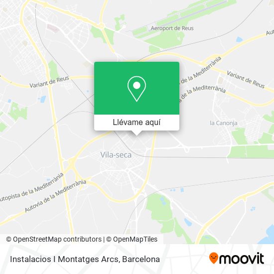 Mapa Instalacios I Montatges Arcs