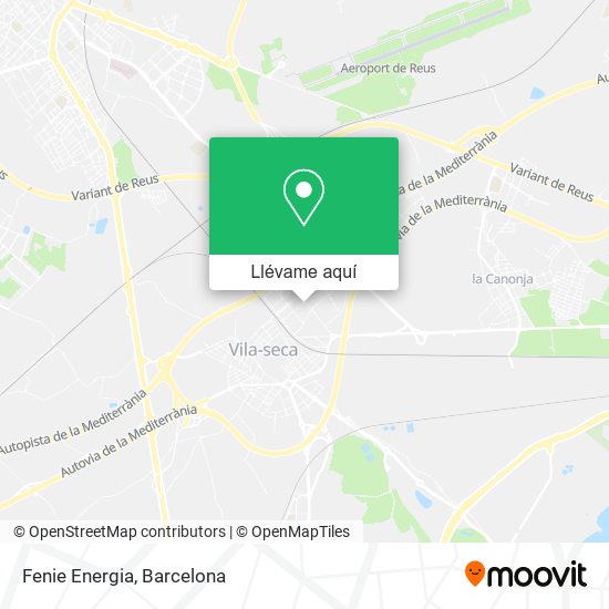Mapa Fenie Energia