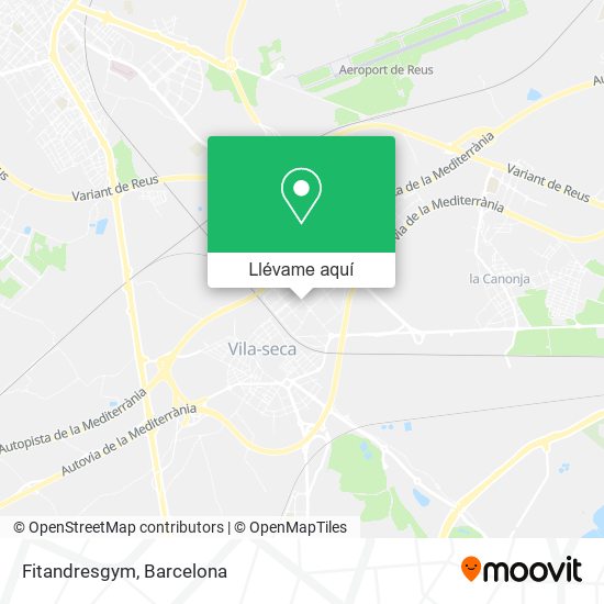 Mapa Fitandresgym
