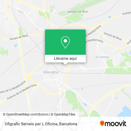 Mapa Ofigrafic Serveis per L Oficina