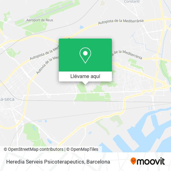 Mapa Heredia Serveis Psicoterapeutics