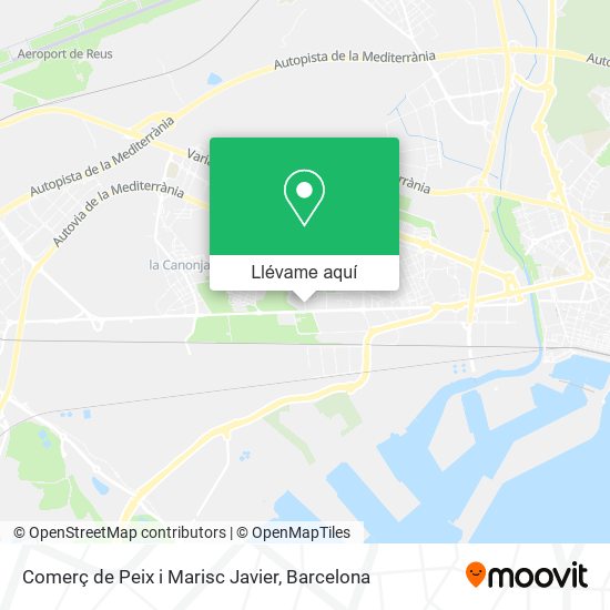 Mapa Comerç de Peix i Marisc Javier