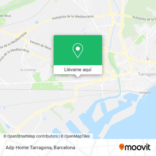 Mapa Adp Home Tarragona